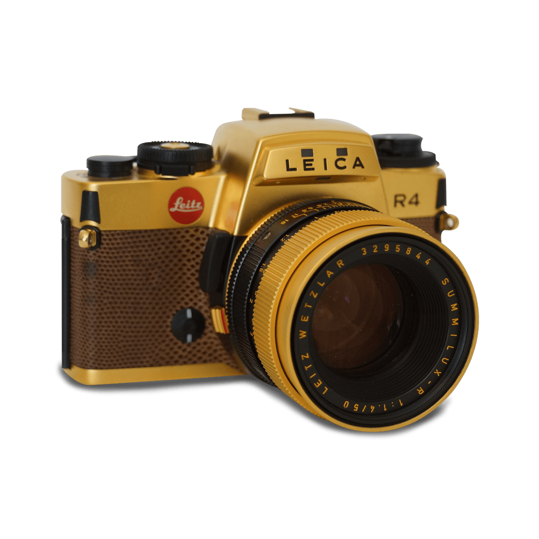Leica R4 Gold Fotoğraf Makinesi 1984